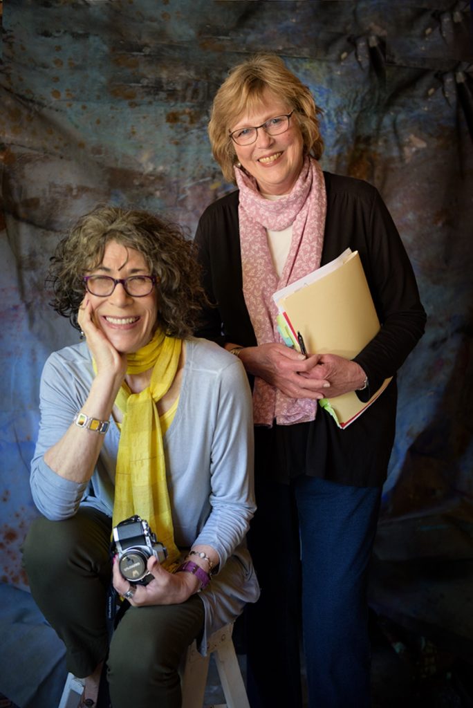 Portrait of Nancy Rubin and Cynthia Blix